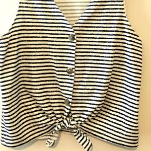 Old navy tie up tank